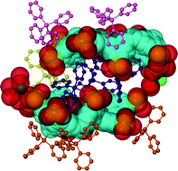 Graphical abstract: Constructing 2D porous material based on the assembly of large organic ions: p-sulfonatocalix[8]arene and tetraphenylphosphonium ions