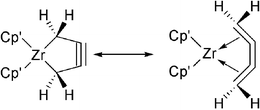 Graphical abstract: An experimental electron density study on “1-zirconacyclopent-3-yne”