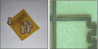 Graphical abstract: X-ray microfocussing combined with microfluidics for on-chip X-ray scattering measurements