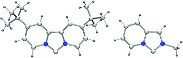 Graphical abstract: X-ray crystal structures of 10π- and 14π-electron pyrido-annelated N-heterocyclic carbenes