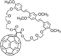 Graphical abstract: Synthesis and photoresponse of a fullerene–bis(styryl)benzene dyad