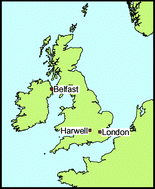 Graphical abstract: An analysis of spatial and temporal properties of daily sulfate, nitrate and chloride concentrations at UK urban and rural sites