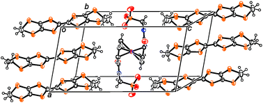 Graphical abstract: The first organic molecule-based metal containing ferrocene