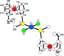 Graphical abstract: New S/O-substituted ferrocenediyl ligands and their metal complexes