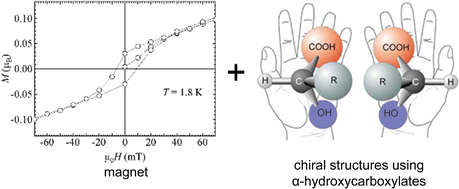Graphical abstract: An approach to chiral magnets using α-hydroxycarboxylates
