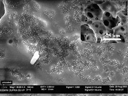Graphical abstract: Synthesis of hierarchically porous inorganic–metal site-isolated nanocomposites