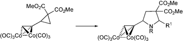 Graphical abstract: Preparation of highly substituted pyrrolidines via an organometallic dipole