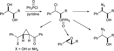 Graphical abstract: Diphenylphosphinoyl chloride as a chlorinating agent – the selective double activation of 1,2-diols