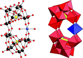 Graphical abstract: Transition metal containing decatungstosilicate dimer [M(H2O)2(γ-SiW10O35)2]10− (M = Mn2+, Co2+, Ni2+)