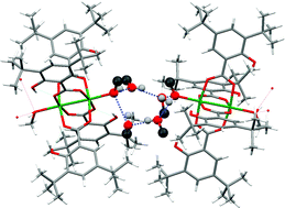 Graphical abstract: The self-assembly between C2-symmetric (methanol)6 or S6-symmetric (ethanol)6 cyclohexamers and paddle-wheel dinuclear copper units leads to unique 1D polymer chains