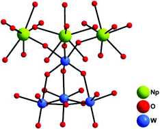 Graphical abstract: Oxoneptunium(v) as part of the framework of a polyoxometalate