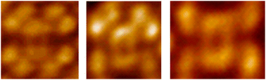 Graphical abstract: How molecules accommodate a 2D crystal lattice mismatch: an unusual ‘mixed’ conformation of tetraphenylporphyrin