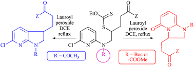 Graphical abstract: An unprecedented radical ring closure on a pyridine nitrogen