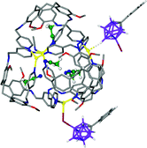 Graphical abstract: Crystal-packing motifs of [Ag4L4]4+ star-burst tetrahedra