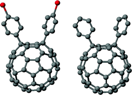 Graphical abstract: Voltammetric characterization of C60(PhX)2 (X = H, Br) and digital simulation of their electrochemically-induced reactivity