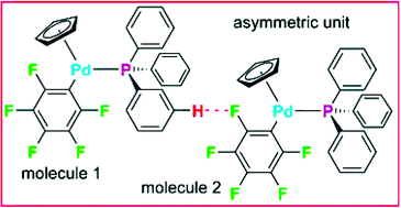 Graphical abstract: Can a single C–H⋯F–C hydrogen bond make a difference? Assessing the H⋯F bond strength from 2-D 1H-19F CP/MAS NMR