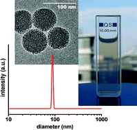 Graphical abstract: Colloidal suspensions of mercapto-functionalized nanosized mesoporous silica