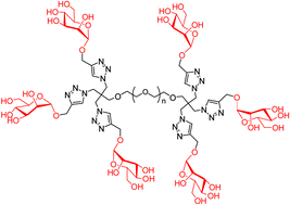 Graphical abstract: Tri- and hexavalent mannoside clusters as potential inhibitors of type 1 fimbriated bacteria using pentaerythritol and triazole linkages