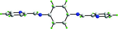 Graphical abstract: The importance of C–H⋯N, C–H⋯π and π⋯π interactions in the crystal packing of the isomeric N1,N4-bis((pyridine-n-yl)methylene)-cyclohexane-1,4-diamines, n = 2, 3 and 4