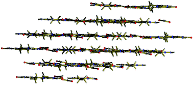Graphical abstract: Nucleic acids in two dimensions: layers of base pairs linked by carboxylate