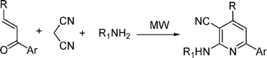 Graphical abstract: An efficient and chemoselective synthesis of N-substituted 2-aminopyridines via a microwave-assisted multicomponent reaction