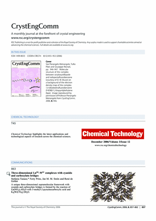 Contents (RSC Publishing)