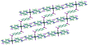 Graphical abstract: Linear silver isonicotinamide complex extended by arenedisulfonate via hydrogen bonds and weak Ag⋯O interactions