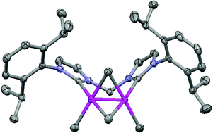 Graphical abstract: A bimetallic N-heterocyclic carbene complex featuring a short Cr–Cr distance