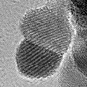 Graphical abstract: Cu/ZnO and Cu/ZrO2 interactions studied by contact angle measurement with TEM
