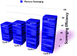 Graphical abstract: Functionalized titania nanoparticles for mercury scavenging