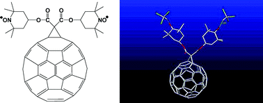 Graphical abstract: Synthesis, structure and biological activity of nitroxide malonate methanofullerenes