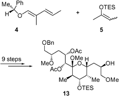 Graphical abstract: Short synthesis of the C16–C28 polyketide fragment of apoptolidin A aglycone