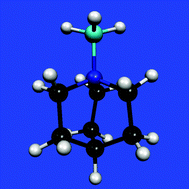 Graphical abstract: Molecular structures of free quinuclidine and its adducts with metal trihydrides, MH3 (M = B, Al or Ga), studied by gas-phase electron diffraction, X-ray diffraction and quantum chemical calculations