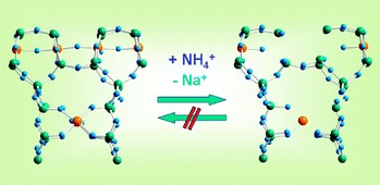 Graphical abstract: On the influence of ion exchange on the local structure of the titanosilicate ETS-10