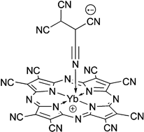 Graphical abstract: Metal template assembly of highly functionalized octacyanoporphyrazine framework from TCNE structural units