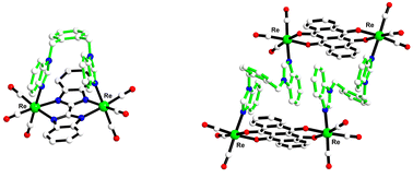 Graphical abstract: Rigidity-modulated conformation control: a strategy for incorporating flexible building motifs into metallacycles