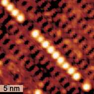 Graphical abstract: C70 ordering on nanostructured SrTiO3(001)