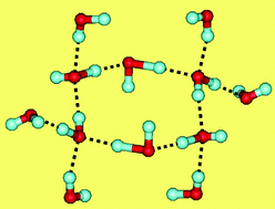 Graphical abstract: A well-resolved discrete dodecameric water cluster in a metal–organic complex