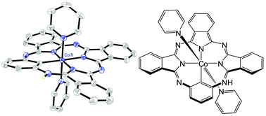 Graphical abstract: Co(ii) and Co(iii) complexes of m-benziphthalocyanine