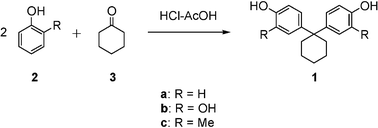 Graphical abstract: A new organic zeolite created by molecular aggregation of 1,1-bis(3,4-dihydroxyphenyl)cyclohexane in the solid state