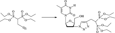 Graphical abstract: Synthesis of functionalized bisphosphonates via click chemistry