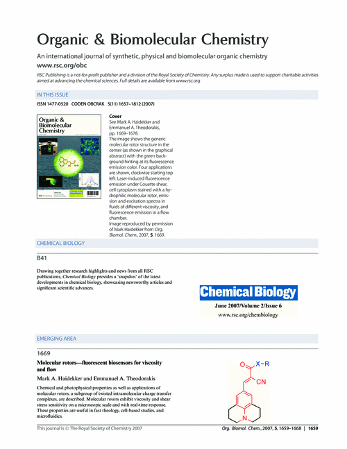 Contents and Chemical Biology