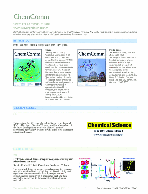 Contents and Chemical Science