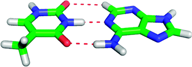 Graphical abstract: Performance of the DFT-D method, paired with the PCM implicit solvation model, for the computation of interaction energies of solvated complexes of biological interest