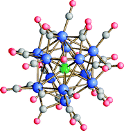 Graphical abstract: Sn-centred icosahedral Rh carbonyl clusters: synthesis and structural characterization and 13C–{103Rh} HMQC NMR studies