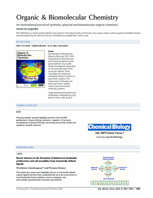 Contents and Chemical Biology