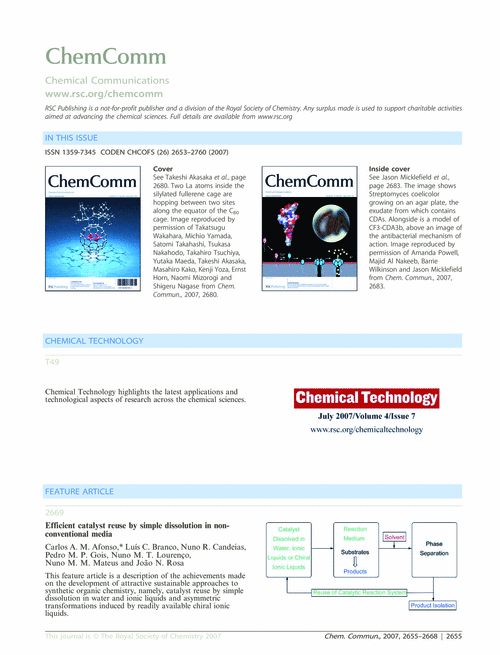 Contents and Chemical Technology