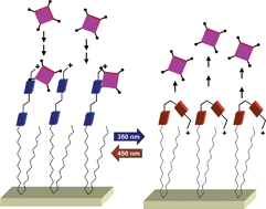 Graphical abstract: “Catch-and-release” of porphyrins by photoswitchable self-assembled monolayers