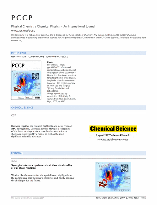 Contents and Chemical Science