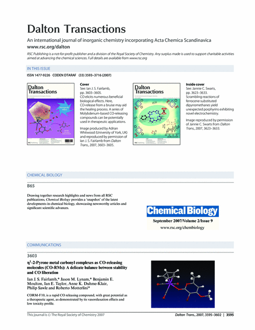 Contents and Chemical Biology